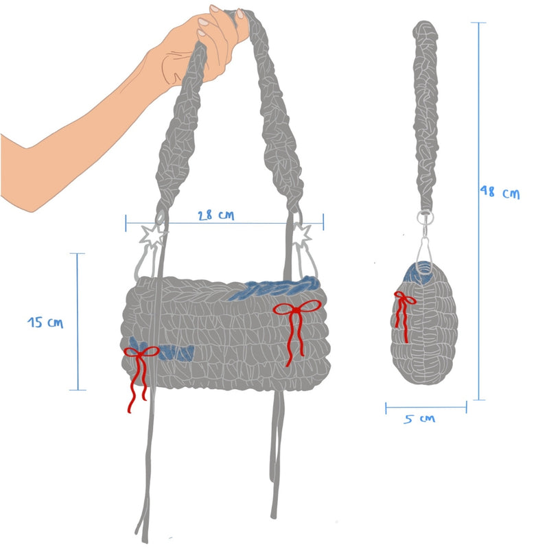 Foto con medidas de Gigi Gris